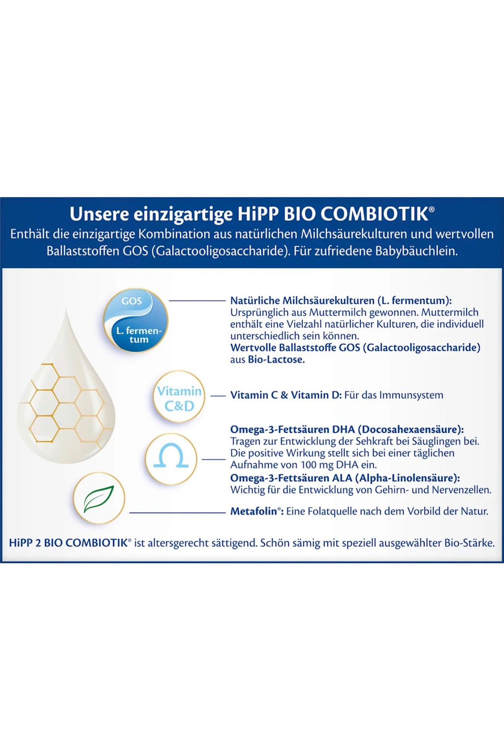 HiPP 3 Combiotik® (ab 10 Monaten) – Deutsche Original-Folgemilch 800 g